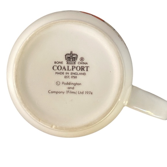 Paddington Bear Coalport Coffee or Tea Mug Cup from 1974 Bone China - Picture 3 of 7